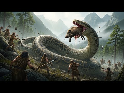 Prehistoric Humans Vs Titanoboa: Trapped In A Domain Of The Deadly Giant Prehistoric Era Animals 2