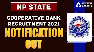 HPSCB | HP State Cooperative Bank Recruitment 2021 | HP Government Jobs 2021 June