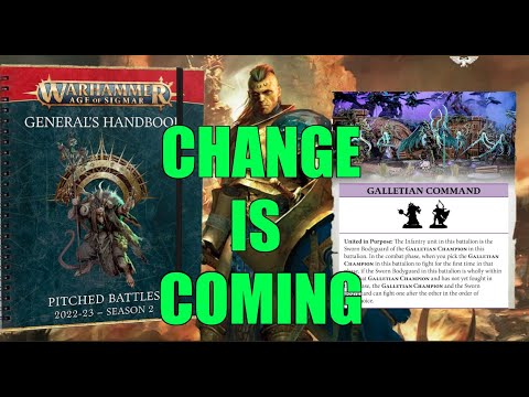 Games Workshop 2023 New Year, New GAME! General's Handbook Changes How Warhammer Age of Sigmar Plays