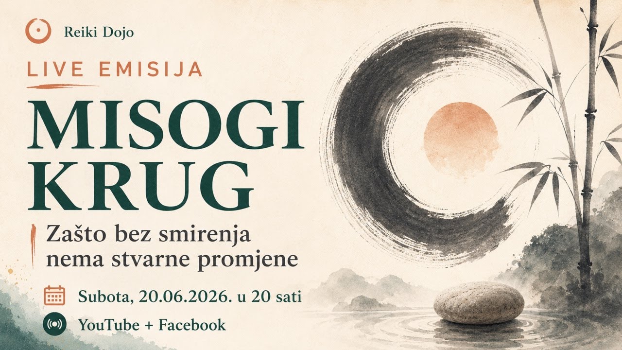 Misogi krug: zašto bez smirenja nema stvarne promjene