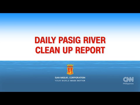 Pasig and Bulacan River SMC Clean Up Report – June 14, 2023 (Wednesday)