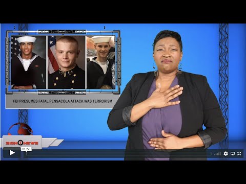 FBI presumes fatal Pensacola attack was terrorism (ASL - 12.9.19)
