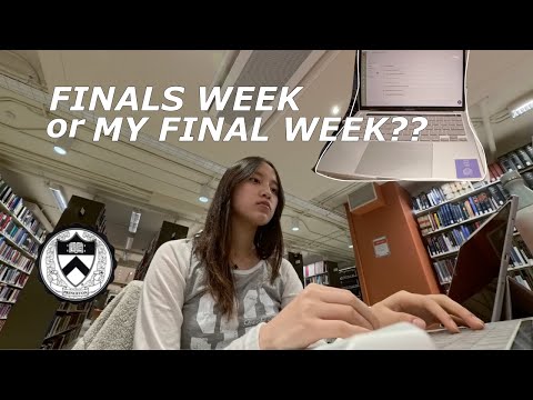can princeton students survive finals week? | productive study vlog