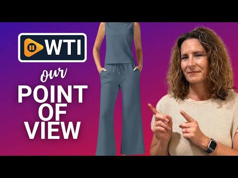 Women's Summer 2 Piece Outfits Mock Neck Tank Top Cropped Wide Leg Pants Lounge Sets 2024 Fashion Tracksuit Blue Grey Medium - WTI product video review
