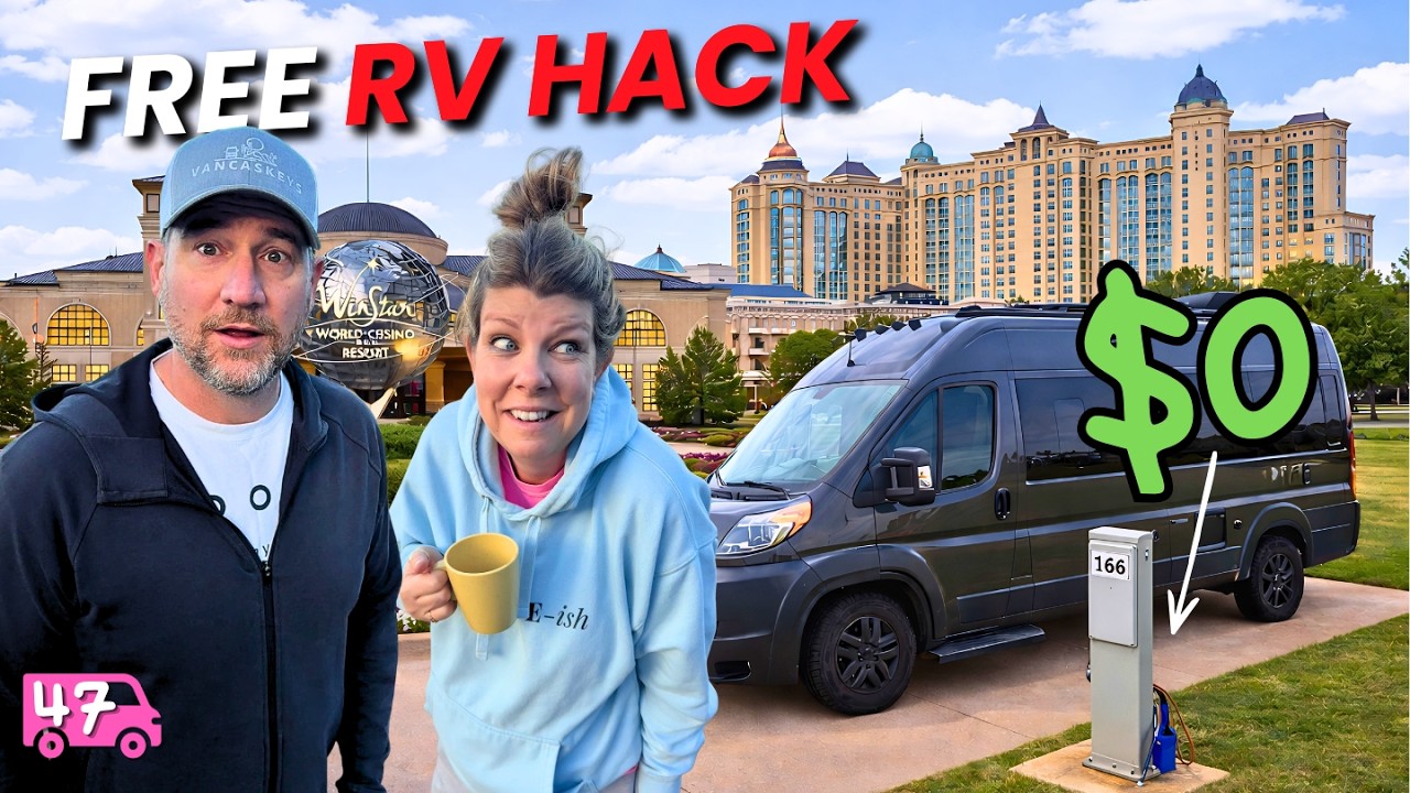 We Found a FREE RV Spot at the World’s LARGEST Casino?!