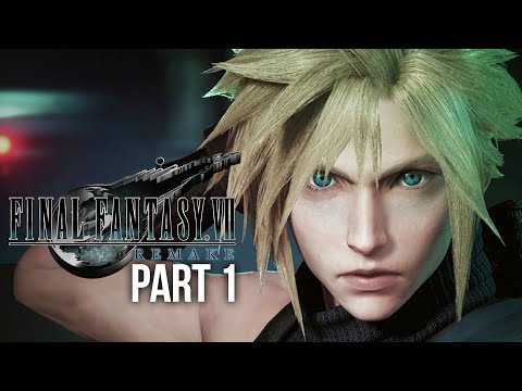 FINAL FANTASY 7 REMAKE Gameplay Walkthrough Part 1 - Chapter 1