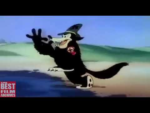 The Thrifty Pig 1941 WW2 Era Cartoon