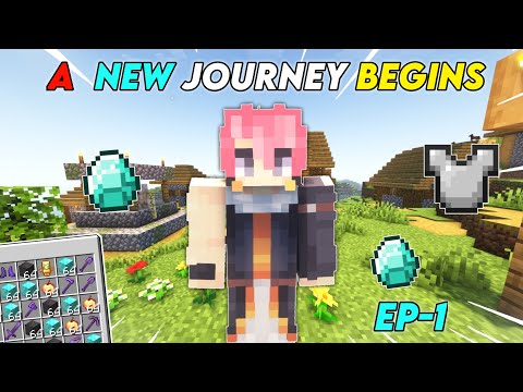 A New Journey Begins 🔥 | Minecraft Survival Series Ep-1