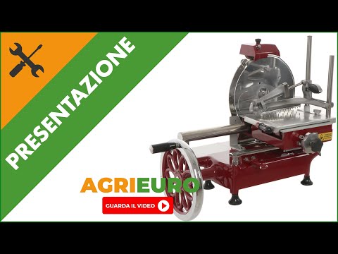 Affettatrice volano FAC F 300 C - Linea Curvy: presentazione