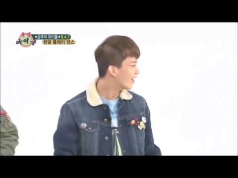 [130306 B.A.P Weekly Idol] Zelo beating up Youngjae [CUT]