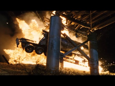 DEMOLITION OF THE BRIDGE in Tomorrow when the war began movie