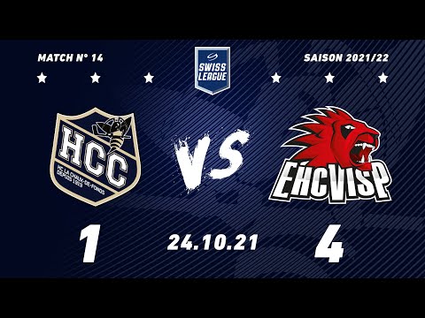 24.10.2021 HC La Chaux-de-Fonds - EHC Viège (1-4)
