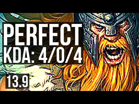 OLAF vs IVERN (JNG) | 4/0/4, 300+ games | KR Master | 13.9