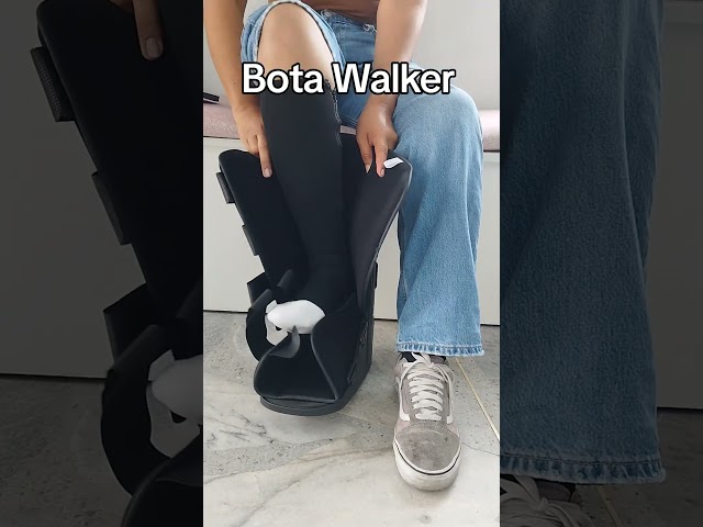 Vídeo relacionado con BOTA ORTOPEDICA WALKER FIJO CORTO (TALLA CALZADO DE 42 A46)