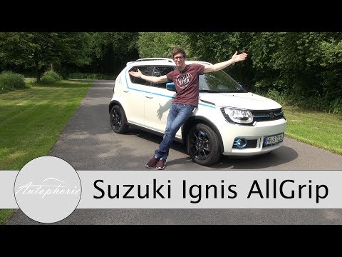 2017 Suzuki Ignis 1.2 AllGrip Fahrbericht / Micro-SUV mit Allrad-Kompetenz - Autophorie