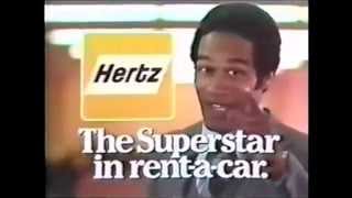 O.J. Simpson Commercial For Hertz Rent-A-Car 70's