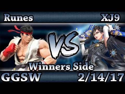 GGSW 20 - Runes (Ryu) Vs. XJ9 (Bayonetta) Smash Wii U Winners Side - Smash 4