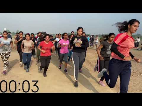 1600 meter running timing for girls | delhi police constable girls timing | delhi police Physical