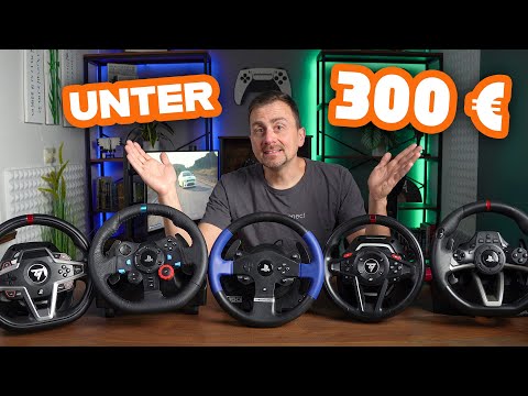 Was taugen günstige Lenkräder von Thrustmaster, Logitech und Hori?