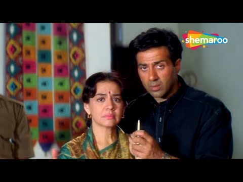 जब अनुपम खेर हुए आग बबूला | Salaakhen (HD) Part 2 | Sunny Deol, Raveena Tandon,  Anupam Kher