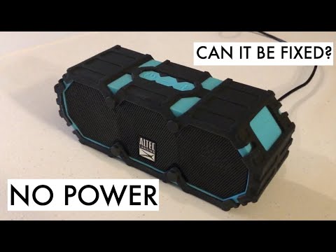 Repairing an Altec Lansing Mini LifeJacket 3 Bluetooth Speaker Part 1