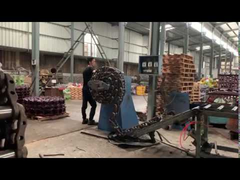 How to Roll a Track Link Assembly