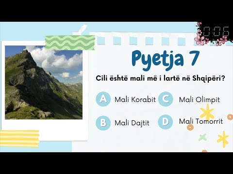 Kuiz për Fëmije / PJESA 1