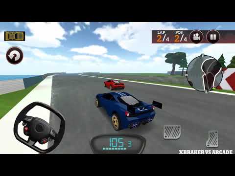 Drive For Speed Simulator 2018: Blue Sport Car Driving Game # High Speed - Android GamePlay FHD