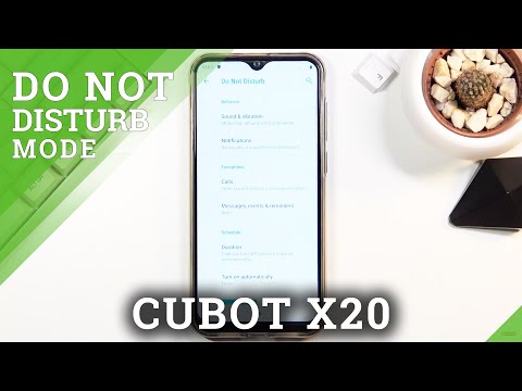 How to Enable Do Not Disturb Mode on CUBOT X20 – Turn On DND Mode