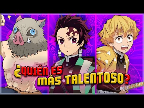 Who's more talented: Tanjiro, Zenitsu, or Inosuke? | Demon Slayer