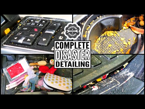 Thumbnail for Car Detailing a Filthy Range Rover Sport! Full Interior Car Cleaning Transformation by Car