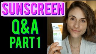 Sunscreen Q&amp;A w/a dermatologist: chemical vs mineral? ☀☀