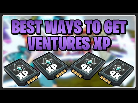 How to get VENTURES XP FAST in Fortnite Save the World!