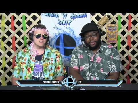 Smash 'N' Splash 3 - Wii U Top 8 - Losers Round 1 - MVD vs. Larry Lurr