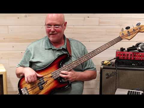 Demo of Chambered, Fretless P Bass