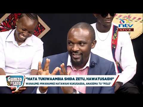 Wanaume wazungumzia sababu za kujinyamazia shida zao | Gumzo La Sato