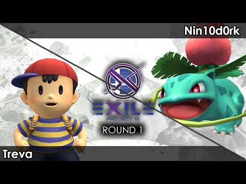 Project M: Treva (Ness) V Nin10d0rk (Ivysaur) - Exile 137 SSBPM