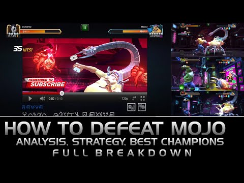 How to EASILY defeat Mojo (Uncollected) Fully breakdown - Marvel Contest of Champions