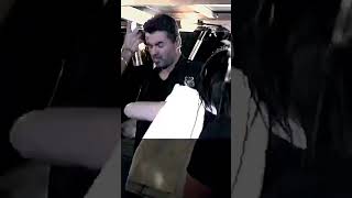 Here’s 30 secs of George backstage changing into his iconic police uniform to perform ‘Outside’🚨