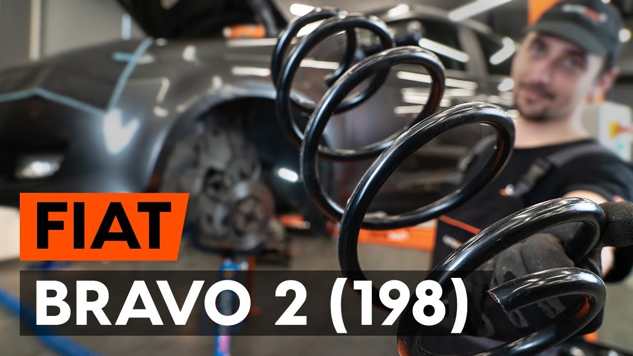 Jak vyměnit přední pružiny podvozku na Fiat Bravo 2 – návod k výměně