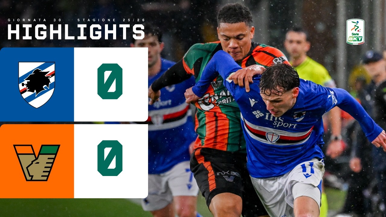 Sampdoria vs Venezia Highlights