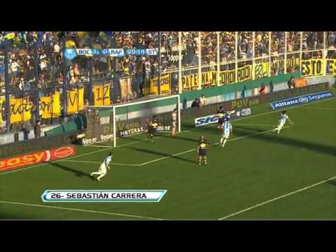 Boca 1 - Rafaela 1 Gol Carrera / Fecha 5 Torneo Inicial