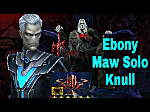 WBL Knull Clear With PVP Build Ebony Maw & No Ctp No Odin Blessing - Marvel Future Fight