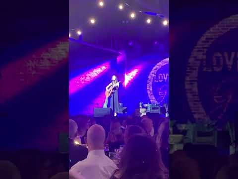 Megan Tibbits singing Build A House at Love Does Gala in Nashville, TN on 10-22-22.