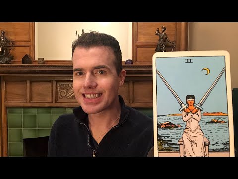 Two of Swords - Tarot Card of the Day by Dr. Elliot Adam