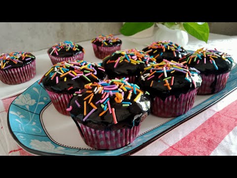 Chocolate Cupcakes Recipe By Qazi Food Secrets|Chocolate Cupcake Banane Ka Tarika|Chocolate Cupcakes