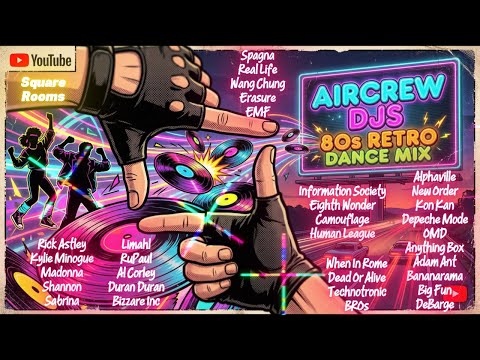 Aircrew DJs 80s Retrolicious Party Mix | 172 Mins 😜