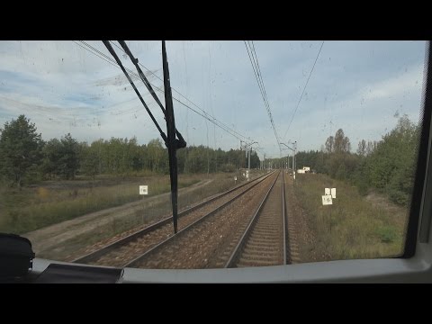4K Cabview EN57-2042 Krzeszowice- Katowice + sound - 30.09.2016