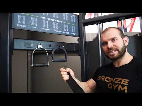 Обзор двойной регулируемой тяги BRONZE GYM BW 1017