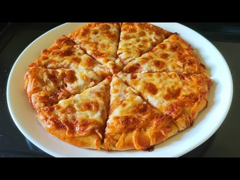 How to Make Simple Margarita Pizza | Simple Cheese Pizza Recipe | Eggless